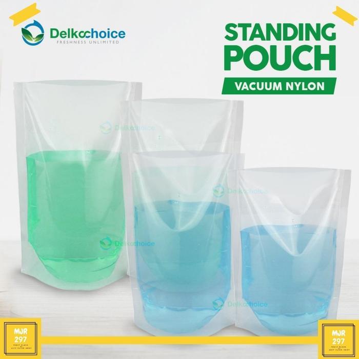 PLASTIK CAIRAN MINUMAN PLASTIK MINYAK GORENG STANDING POUCH NON ZIP
