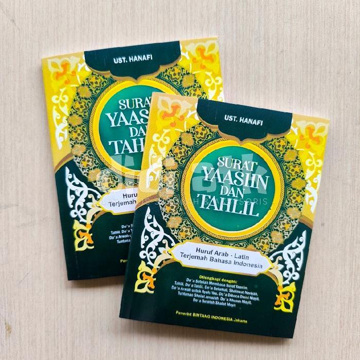 Surat Yasin & Tahlil Huruf Arab - Latin Dengan Terjemahan Bahasa Indonesia - Quran Redy Stok
