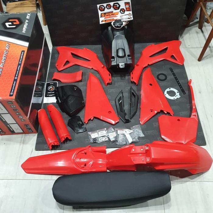 Full Body Set Body Trail HRV Honda CRF 450 2021 - Putih