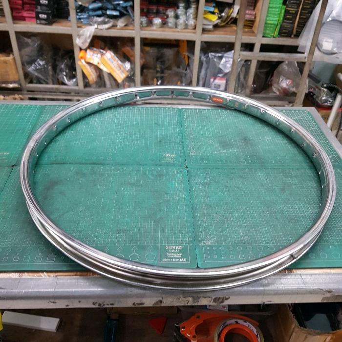 Velg 24 Araya Murni 24 X 175 Sepeda Mini Mtb 36 H Besi Crome