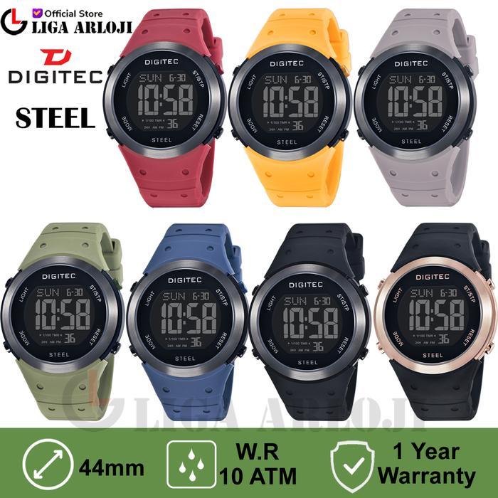 TERMURAH DGS-5185T Jam Tangan Pria Digital Steel 5185 ginal READY STOCK