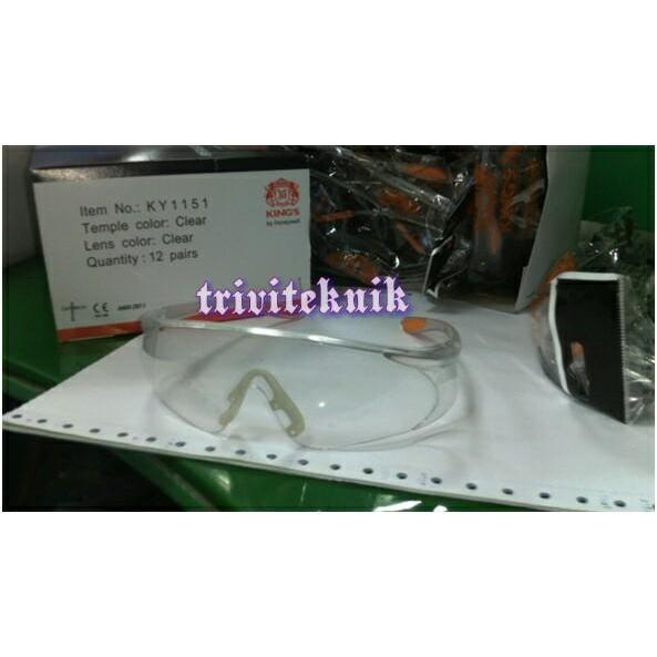 Safety Glass Smoke Clear Kings Ky1151, Kacamata Kings Ky 1151