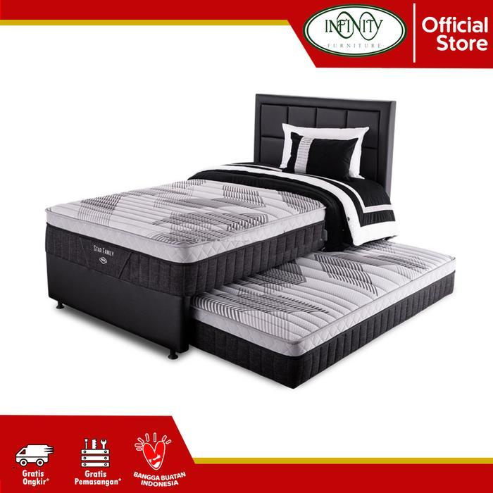 Comforta Spring Bed Set Kasur 2 in 1 Star Family