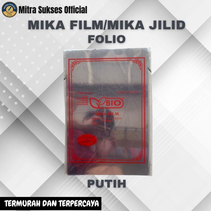 [per 50 lembar] MIKA FILM / MIKA JILID WARNA BENING