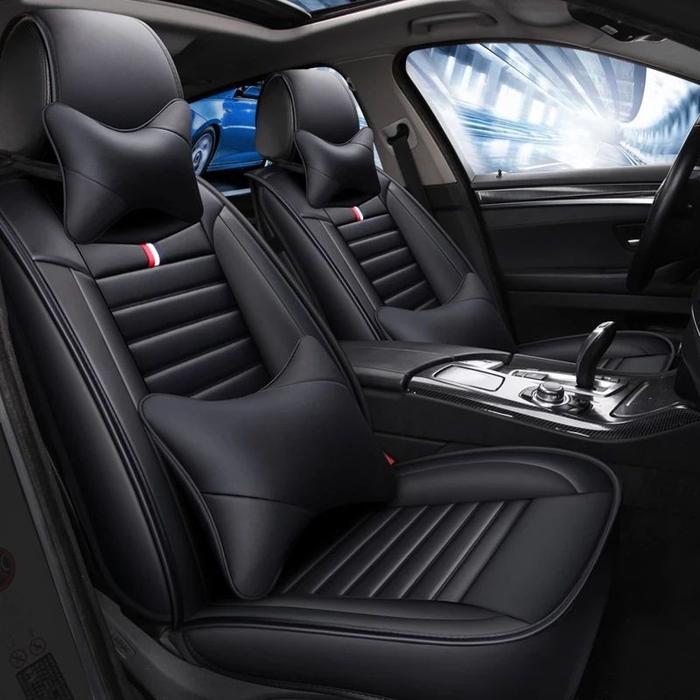 sarung jok mbtech carera 2 baris semi paten jazz hrv Yaris Raize brio dll