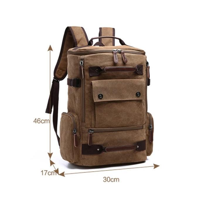 Tas punggung / Tas ransel pria kanvas/ tas backpack original LEGUMS