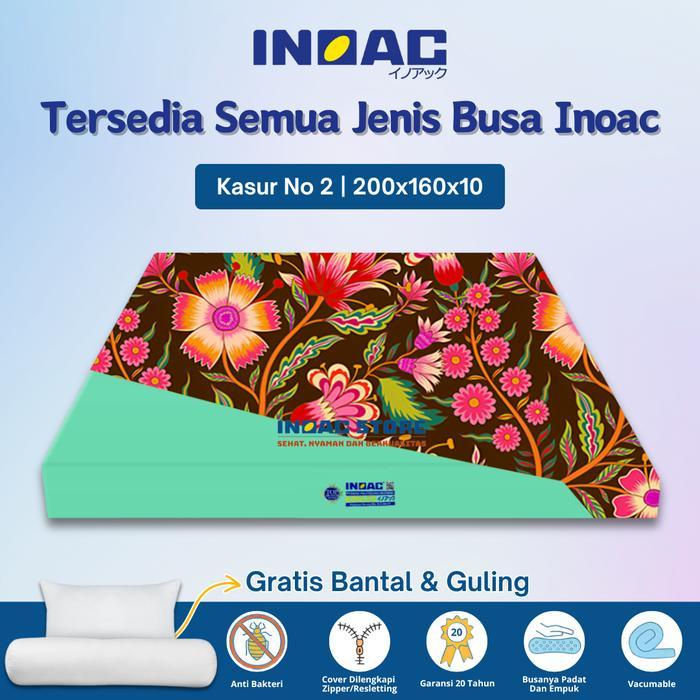 [200x160x10] Kasur Busa Inoac No.2 Tebal 10 cm Garansi 20 Tahun