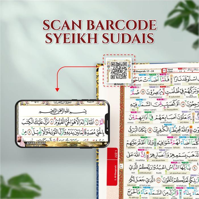 Al Quran 30 Juz Multikode Tajwid Warna Huruf Arab Besar Dengan Latin Per Kata Alquran Tanpa Terjemah