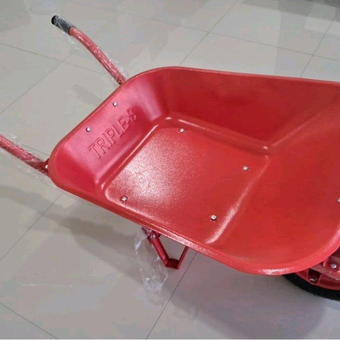 GEROBAK DORONG PASIR / GEROBAK DORONG BANGUNAN BAN HIDUP 10KG
