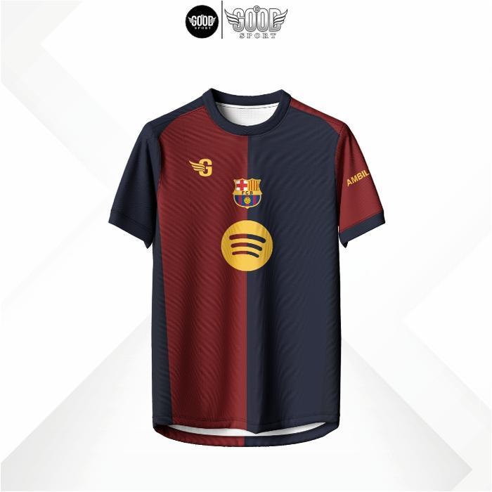 Premium Jersey Barcelona Home Fantasy / Jersey Barcelona Home / Kaos Barcelona / Jersey Bola /