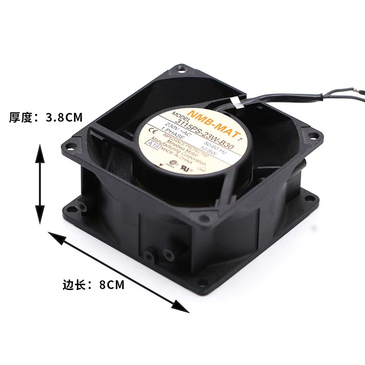 3115PS-23W-B30 AC230 10W Cooling Fan 3115PS-23T-B30 3115PS-10W-B30 3115PS-12W-B30