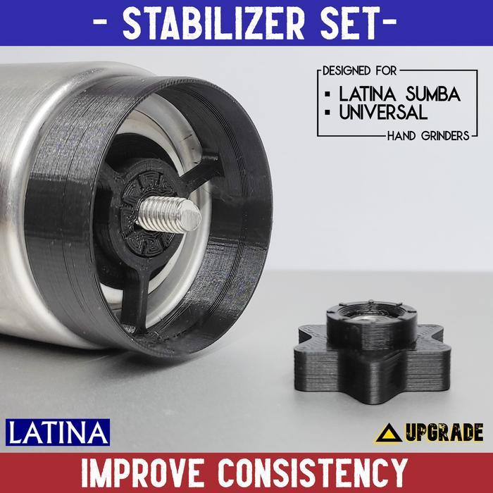 Stabilizer Set, Latina Sumba / Universal Manual Coffee Grinder Upgrade BISA GRAB