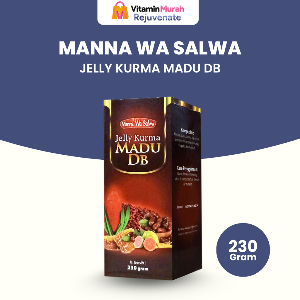 JELLY KURMA MADU DB MANNA WA SALWA ISI 230 Gr