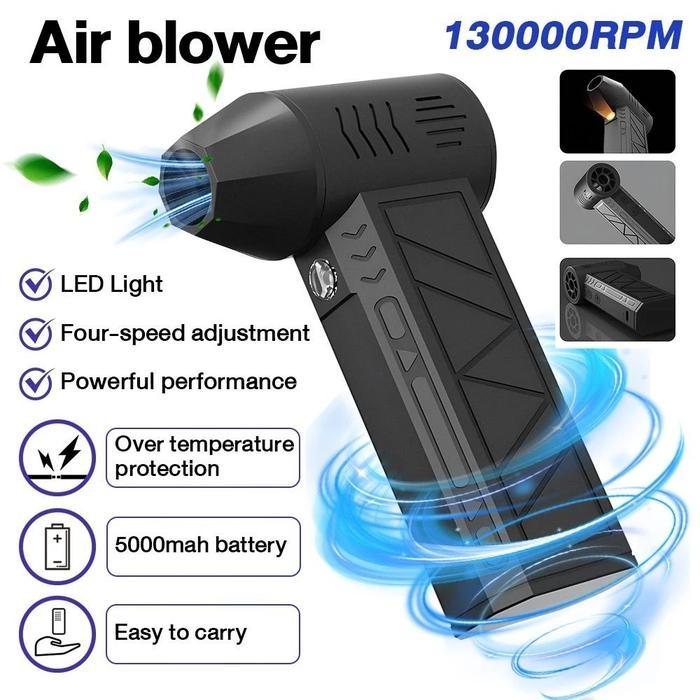 130000RPM Mini Jet Fan Turbo/ Power Jet Fan/ Powerful Brushless Motor Dust Removal/Violent Turbo