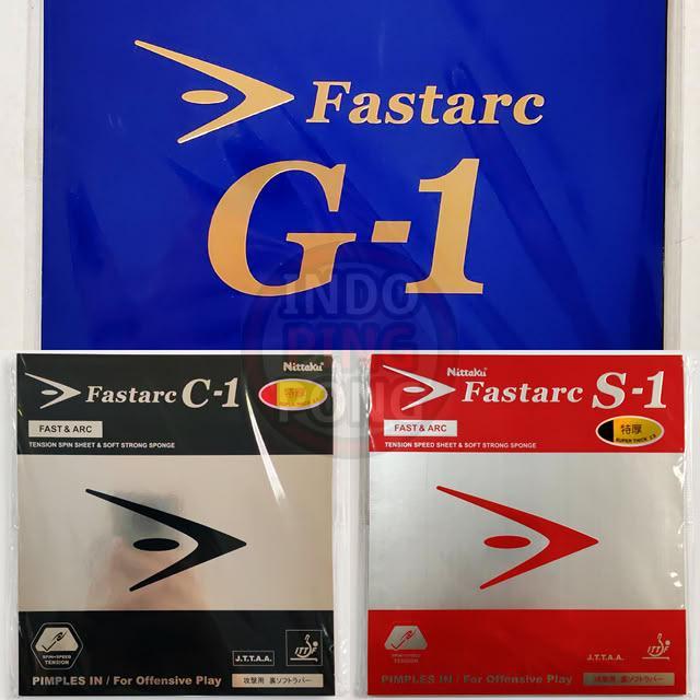 Promo Nittaku Fastarc G1 C1 S1 2.0 2.2 Max Super Thick Fast Arc G-1 C-1 S-1