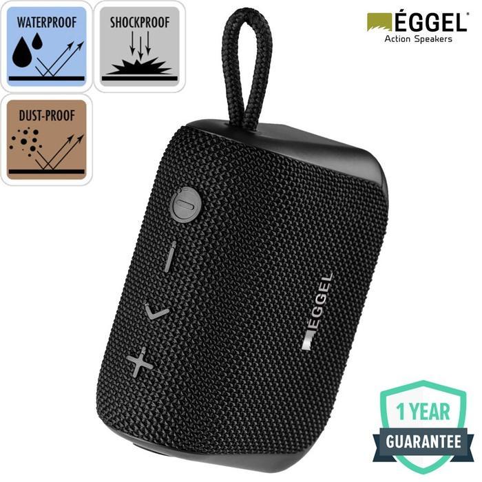 Eggel Fit 3 Speaker Waterproof Portable Bluetooth Speaker Populer