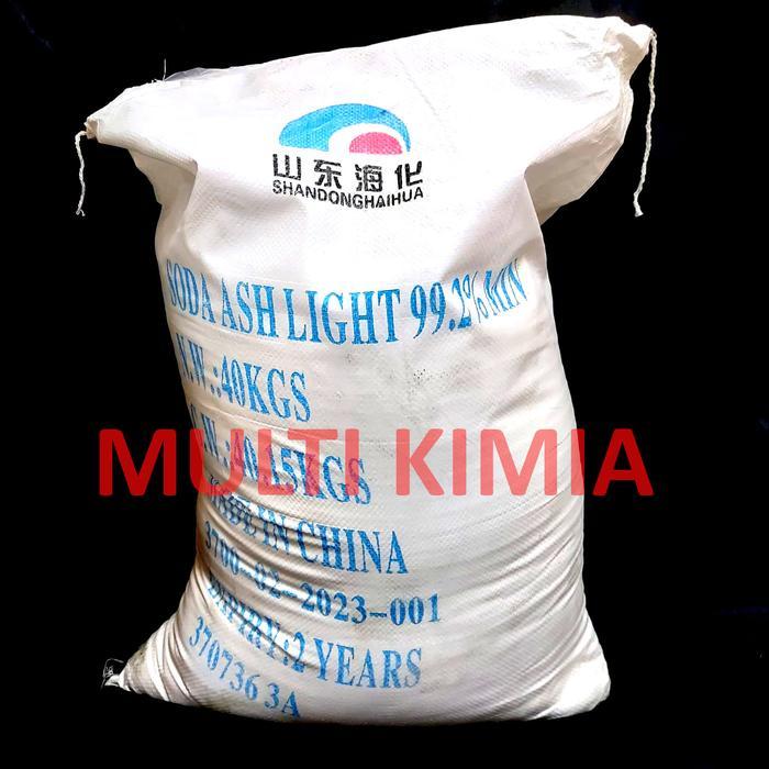 "New" SODA ASH LIGHT 1 KG - SODIUM CARBONATE - Na2CO3