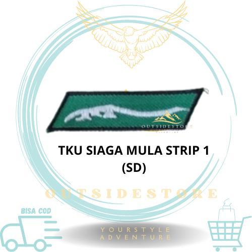 tku siaga mula bordir - tku siaga bantu - tku siaga tata - tanda kecakapan umum siaga pramuka mula