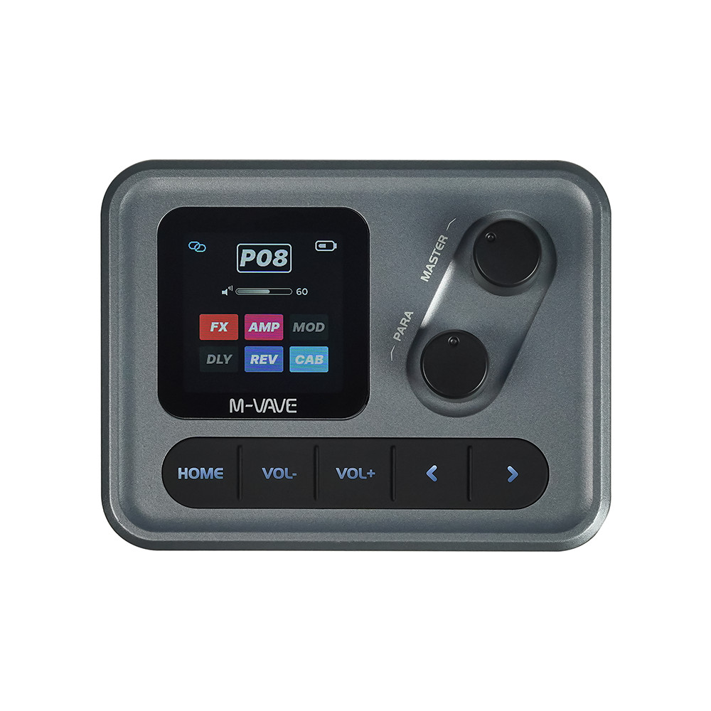 M-VAVE Pocket AMP Mini Guitar Bass Effects Amp Simulator