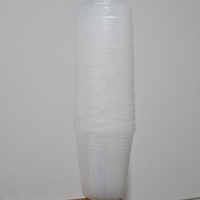 Softpot Anggrek Remaja 2.5 inch (1 ikat = 100 pot) Soft Pot Transparan