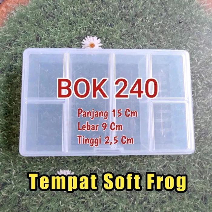 News Box Lure Tempat Soft Frog Umpan Pancing