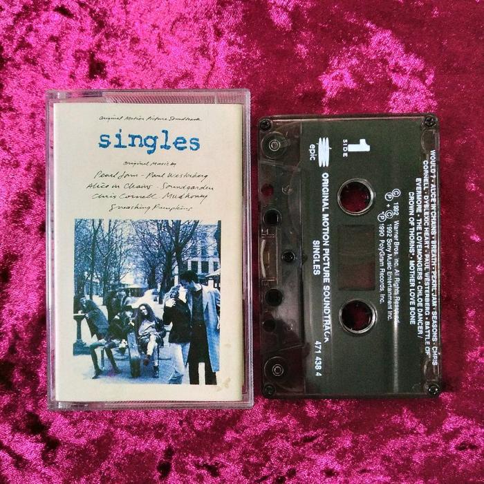 Kaset V/A (Alice In Chains, Pearl Jam, Smashing Pumpkins, dll) - OST Singles