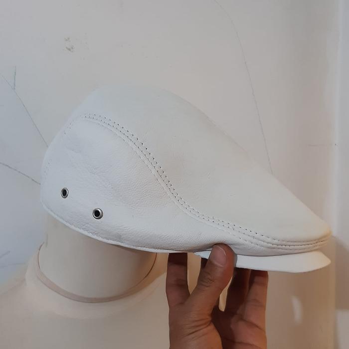 READY Topi Pet HAT Copet Topi Pelukis - Topi Kulit Asli Pria model newsboy G00D QU4LITY