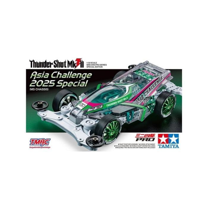 TERBARU Tamiya Thunder Shot Mk.II Asia Challange 2025 Ms Chassis - 95689 TERBARU