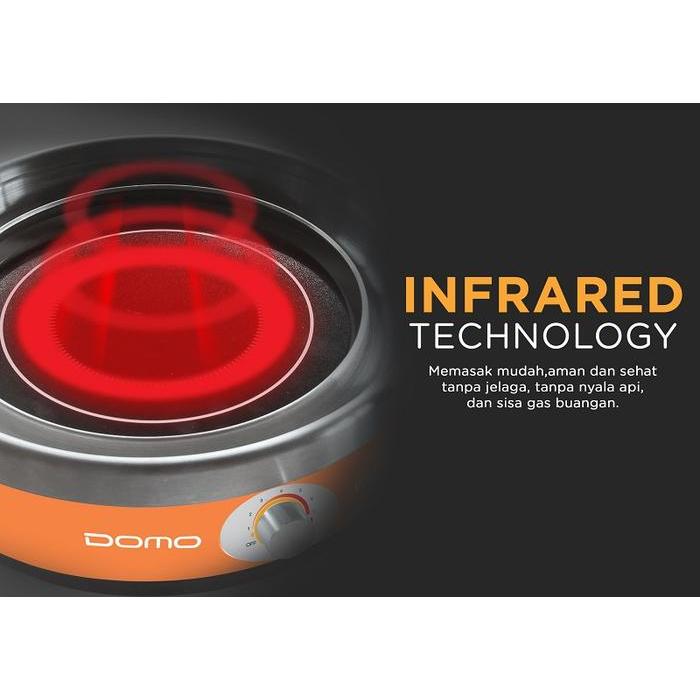 DOMO DQ 1410 O/DQ-1410-O Portable Multi Grill Pemanggang listrik