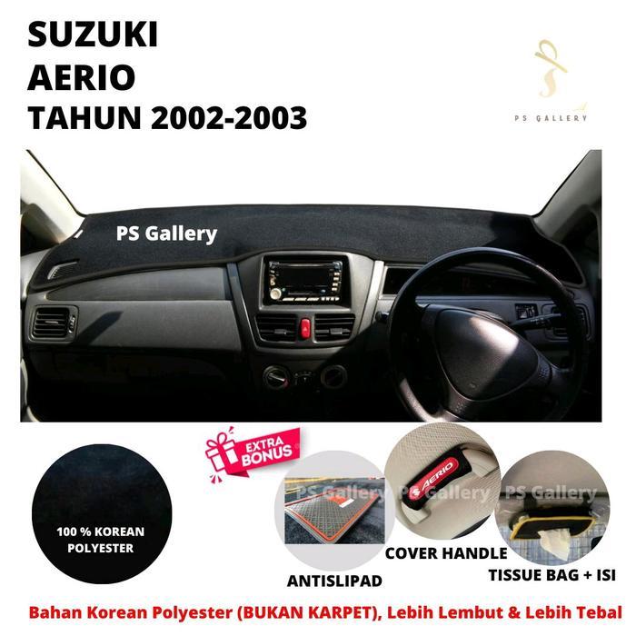 Alas Dashboard Mobil Suzuki Aerio Tahun 2002-2003 Aksesoris Cover Dasbor Premium