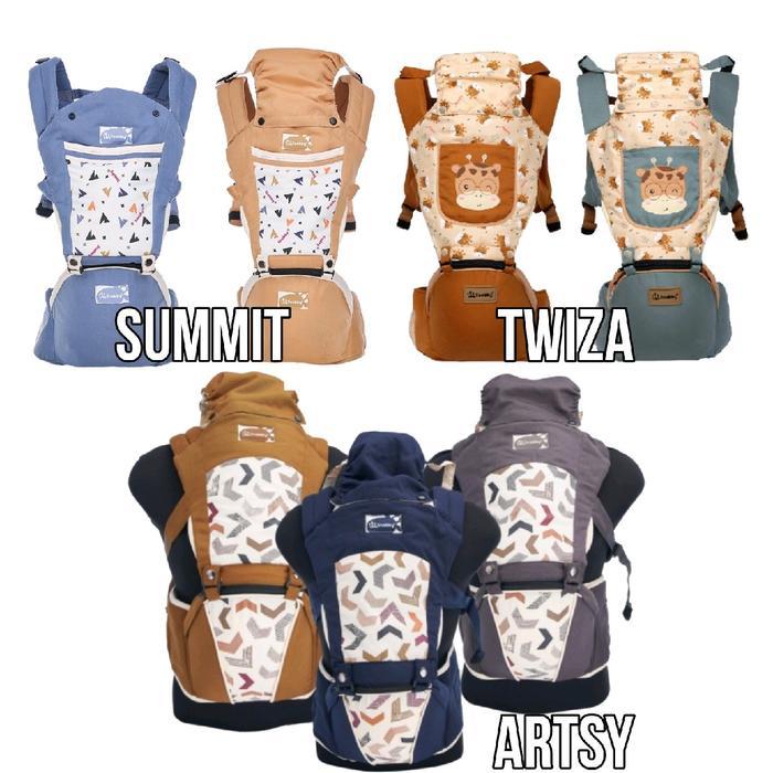 SNOBBY GENDONGAN HIPSEAT TWIZA SUMMIT ARTSY SERIES