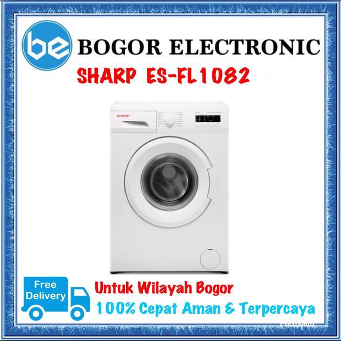 SHARP MESIN CUCI FRONT LOADING - 8KG ESFL1082 ES-FL1082 1 TABUNG