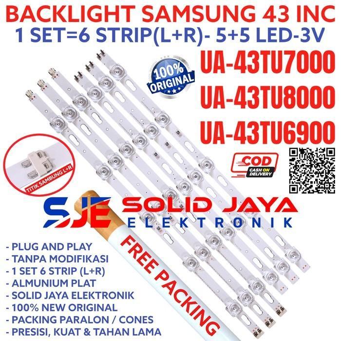 TERLARIS BACKLIGHT TV SAMSUNG UA43TU7000 UA43TU7000K 43TU7000 UA-43TU7000K SALE