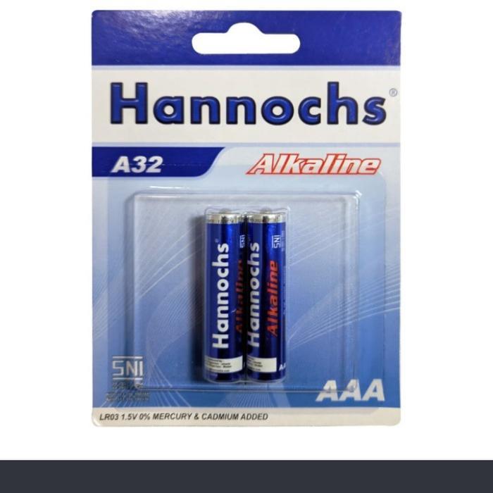 N3W Baterai/battery/batre Alkaline Hannochs AAA