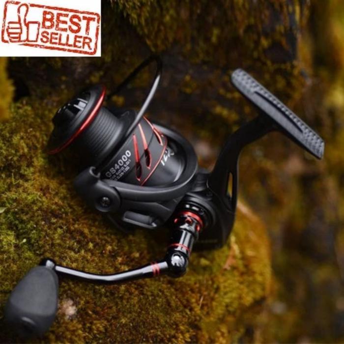 LIZARD Reel Power Handle MUSE 1000 - 6000 Reel Pancing Metal Drag Besar MUSE