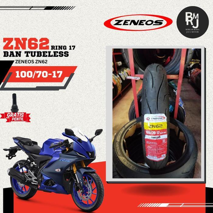 BAN MOTOR SPORT RING 17 ZENEOS ZN62 100/70 110/70 120/70 130/60 140/70 150/60 160/60 TUBELESS R15