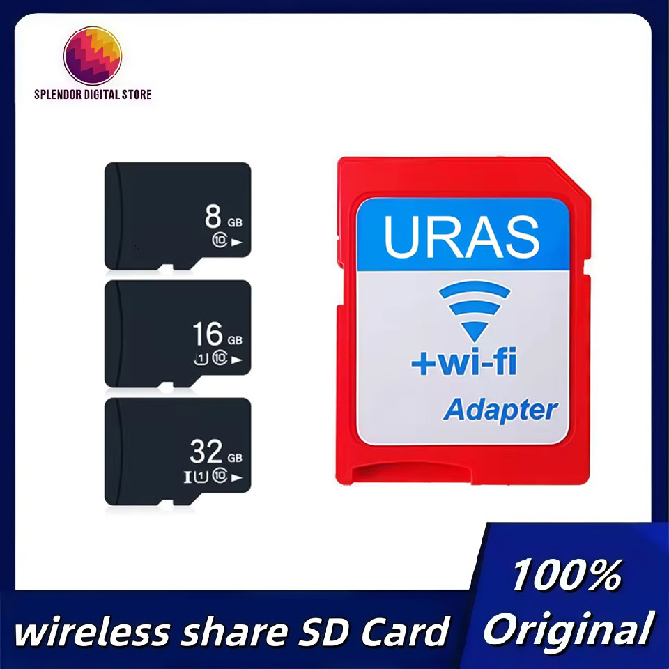 Original WIFI SD Card 4GB 8GB 16GB 32GB TF Memory Card With WIFI SD Card Adapter Wireless WIFI SD