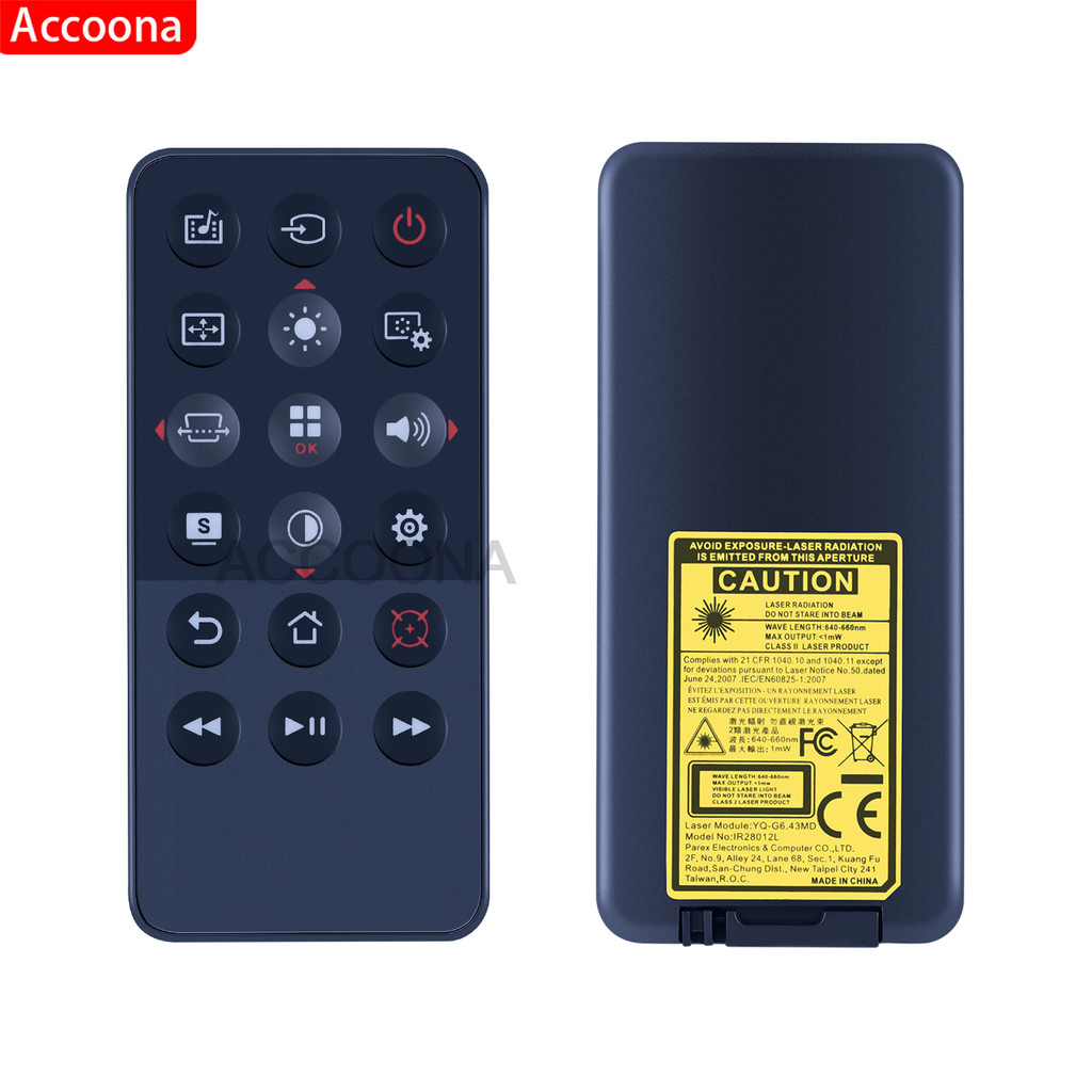 Remote control for ASUS Projector IR28012L yq-g6.43md