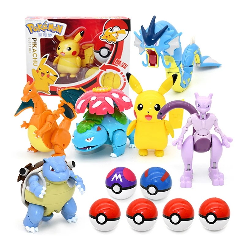 Bola Transformasi Karakter Pokemon dengan Berbagai Pilihan