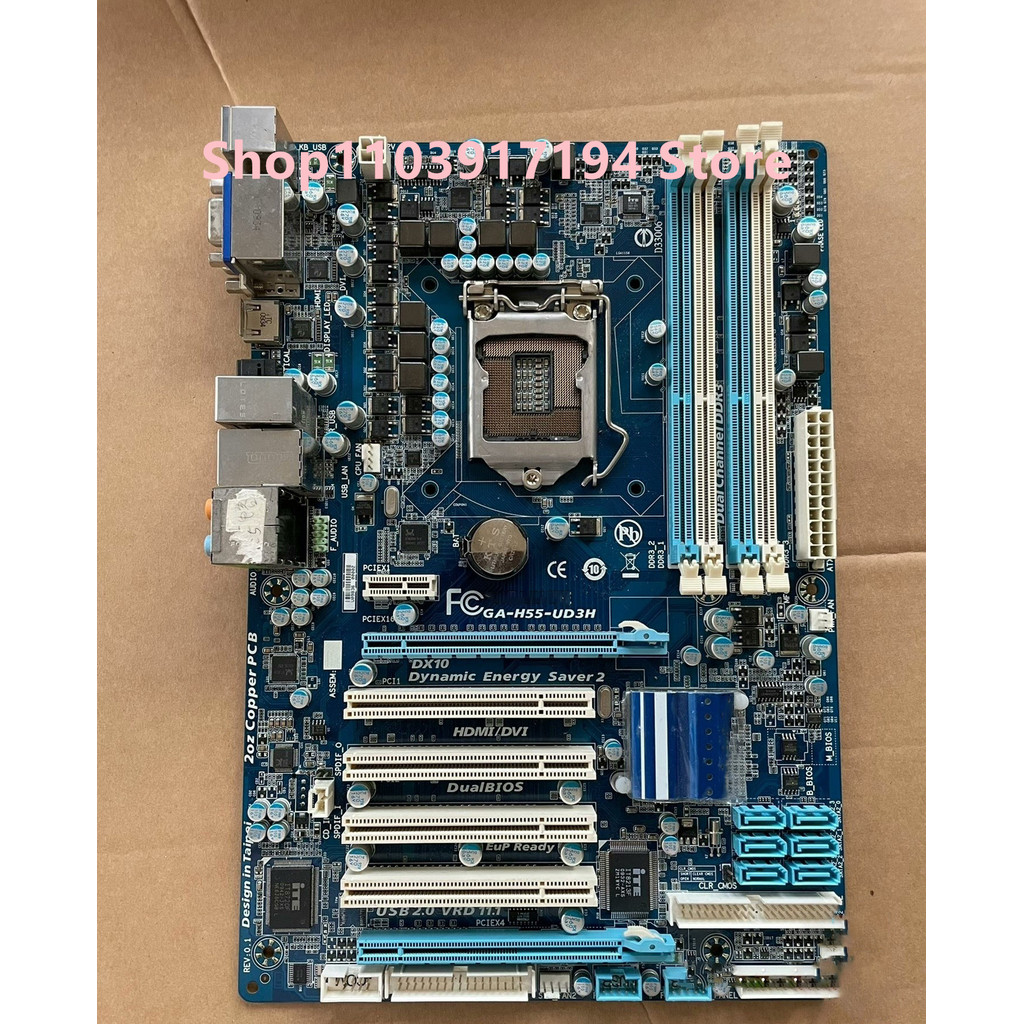 GA-H55-UD3H 1156-pin motherboard
