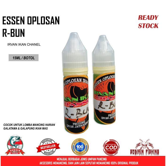Sale Essen Oplosan R-Bun Irvan Ikan 15Ml - Essen Ikan Mas Oplosan R-Bun