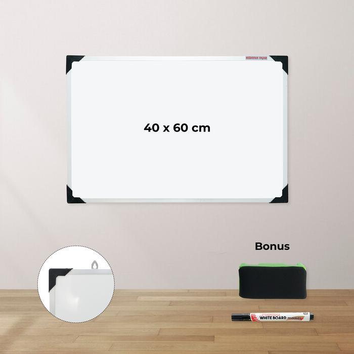 Papan Tulis Whiteboard 40 X 60
