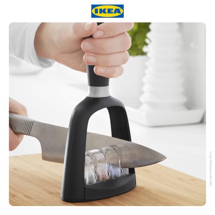 BERMUTU IKEA SKARANDE Pengasah Pisau Hitam Berkualitas