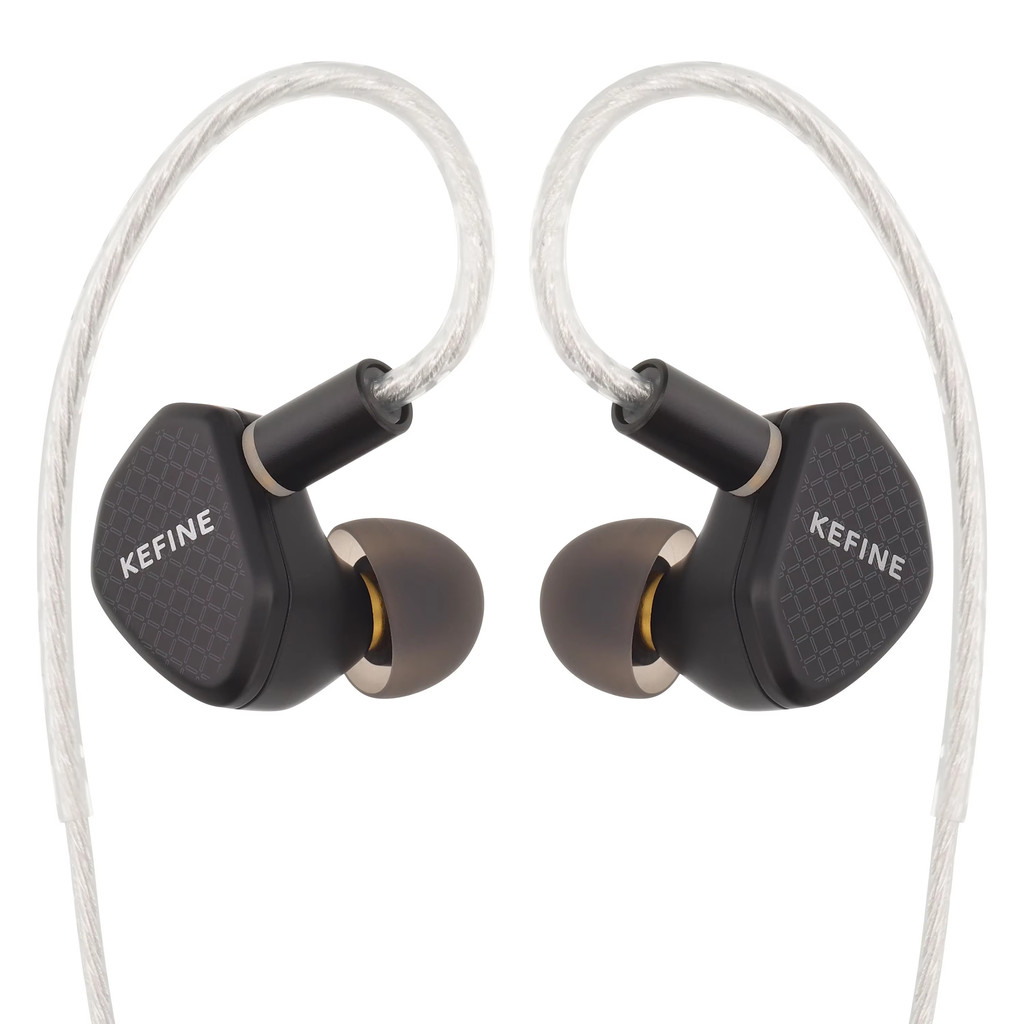 Kefine Klean SV & Kefine Klean Black 10mm DLC Diaphragm Dynamic Driver IEMs Hi-Fi In-ear Earphone