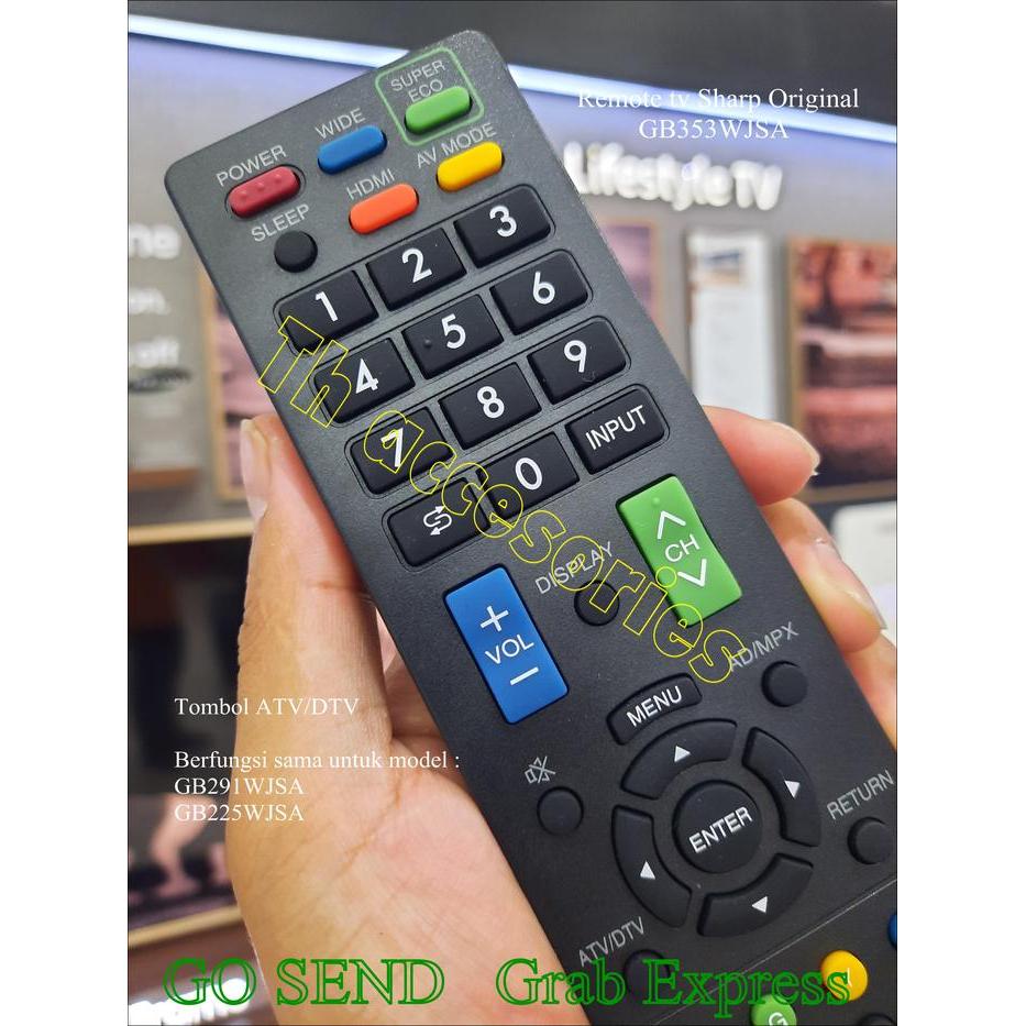 Remote Tv Gb353Wjsa Untuk Gb291Wjsa / Gb225Wjsa