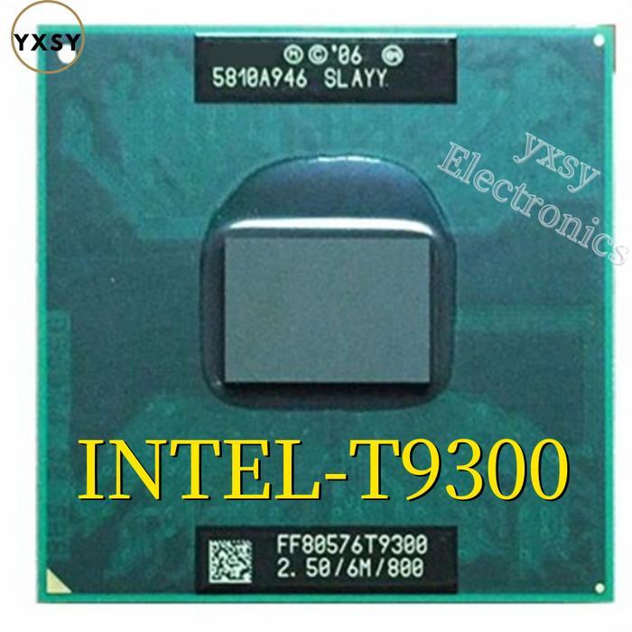 Terbaru Best Quality 100% Original Intel Core 2 Duo T9300 Processor Notebook Laptop Cpu T-9300 Slaqg