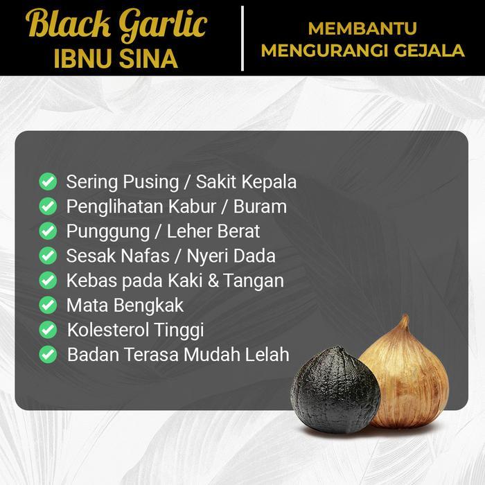(Original) Black Garlic Bawang Hitam Tunggal Ibnu Sina 1Kg