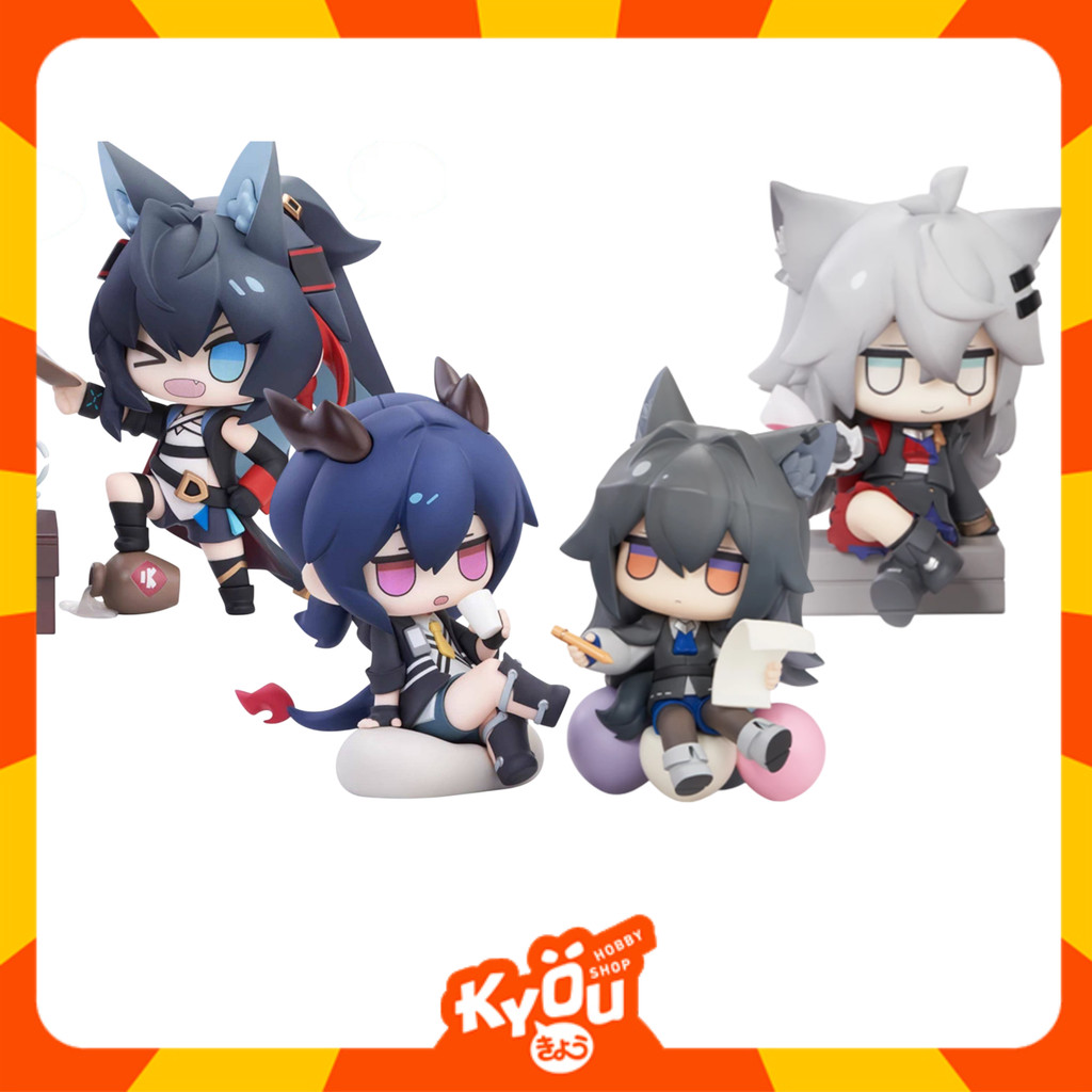 Blaze - Texas - Lappland - Ch'en Mini Figure Q Version Let's Party Ver. Arknights (9cm)