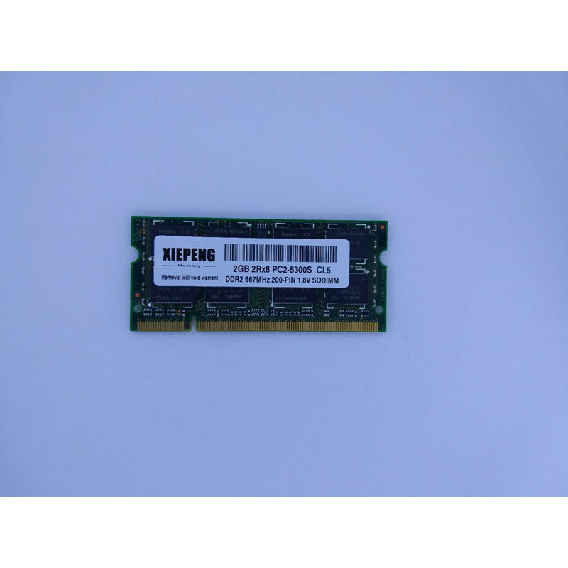 Laptop RAM 2GB 2Rx8 PC2-5300S DDR2 4g 667MHz pc2 5300 for DELL D520 D620 D630 D830 D610 E6400 M2300
