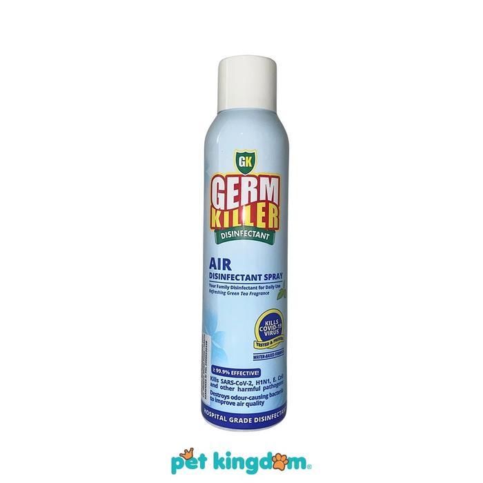 Pet Kingdom Germ Killer 300 ml Pengharum & Disinfektan Udara Semprotan Desinfektan Sanitizer Ruangan